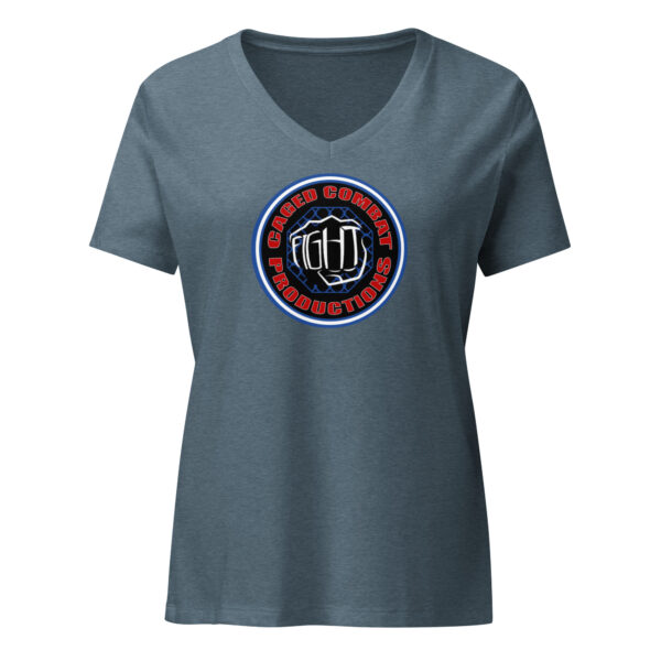 Women’s relaxed v-neck t-shirt - Image 5