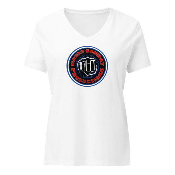 Women’s relaxed v-neck t-shirt - Image 13