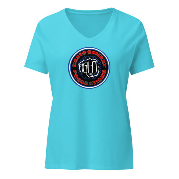 Women’s relaxed v-neck t-shirt - Image 9